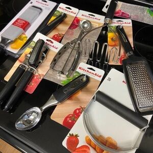 Kitchen Aid Black Bundle Set